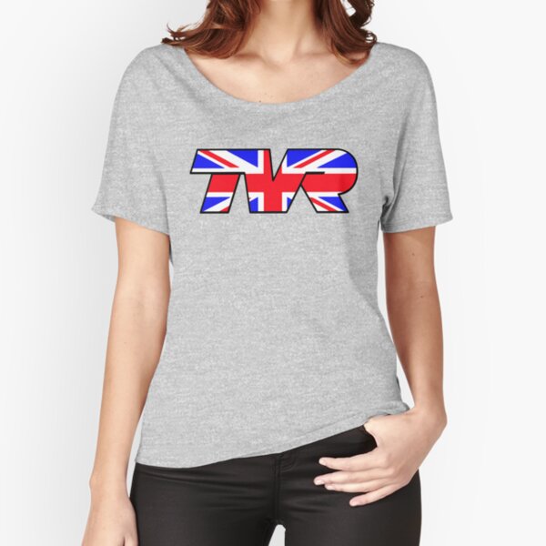 TVR Logo Union Jack Relaxed Fit T-Shirt
