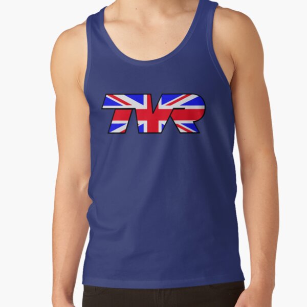 TVR Logo Union Jack Tank Top