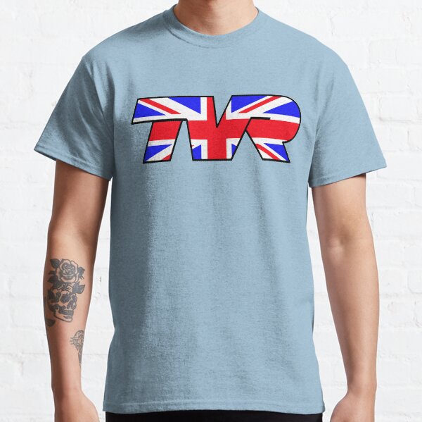TVR Logo Union Jack Classic T-Shirt