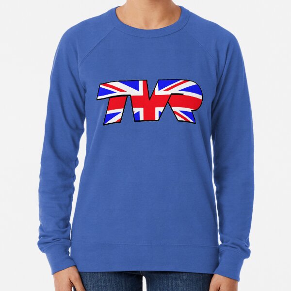 TVR Logo Union Jack Lightweight Sweatshirt