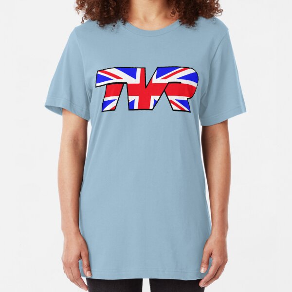 TVR Logo Union Jack Slim Fit T-Shirt