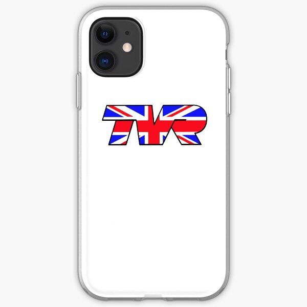 TVR Logo Union Jack iPhone Soft Case