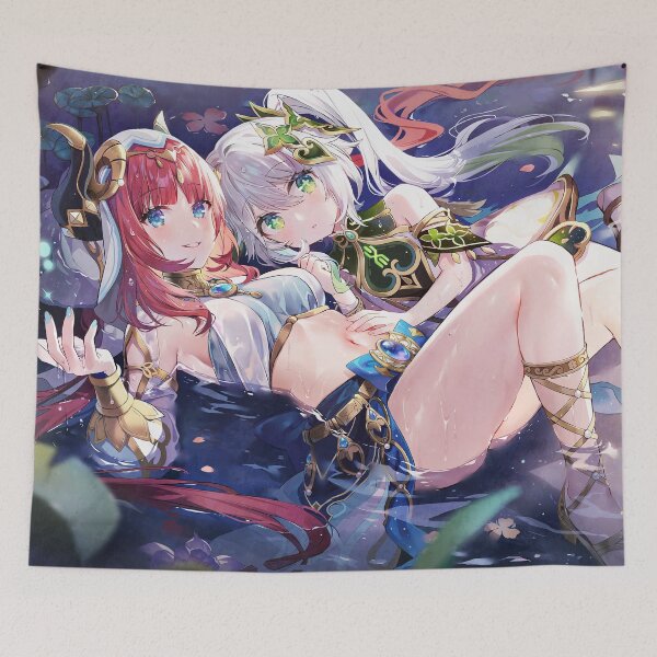 Item preview, Soaked Nilou & Nahida Genshin Impact designed and sold by genshinwaifus.