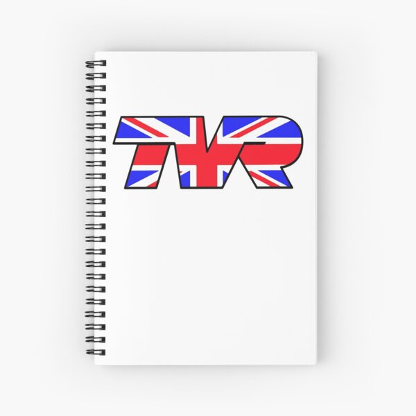 TVR Logo Union Jack Spiral Notebook