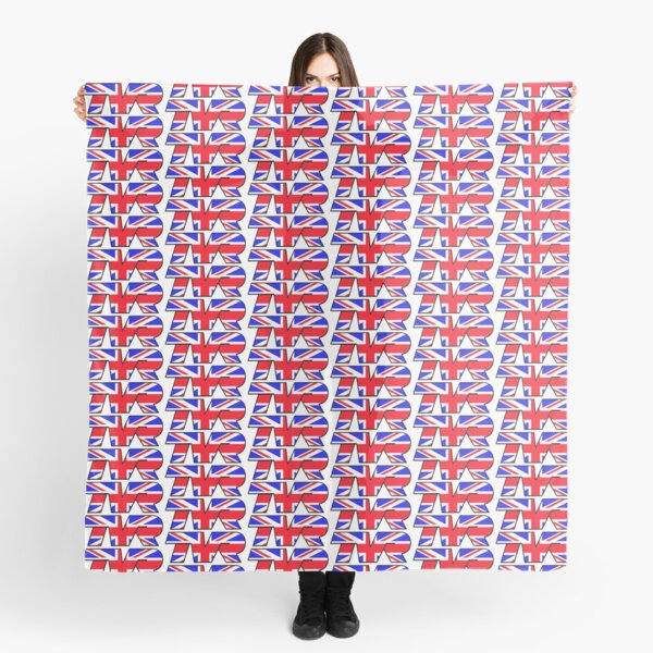 TVR Logo Union Jack Scarf