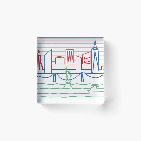 Item preview, New York in Lines designed and sold by atedesigns.