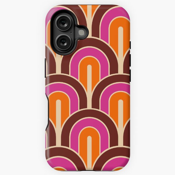 Vista previa del artículo con la obra «Retro Gradated Geometric Fan Pattern 834», diseñado y vendido por tonymagnerart.