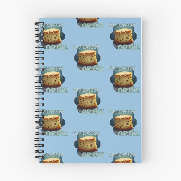 Item preview, Blue Cute Eat Cheese or Die designed and sold by TheCreativeFab.
