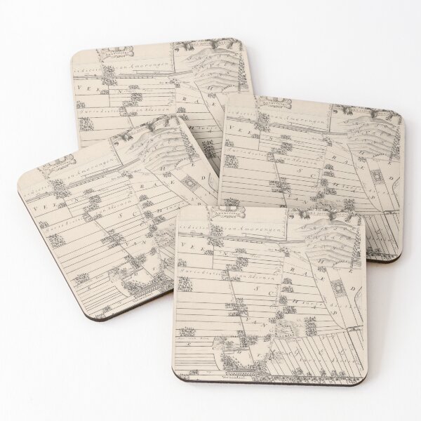 Item preview, Dutch Field Vintage Map designed and sold by margotana.