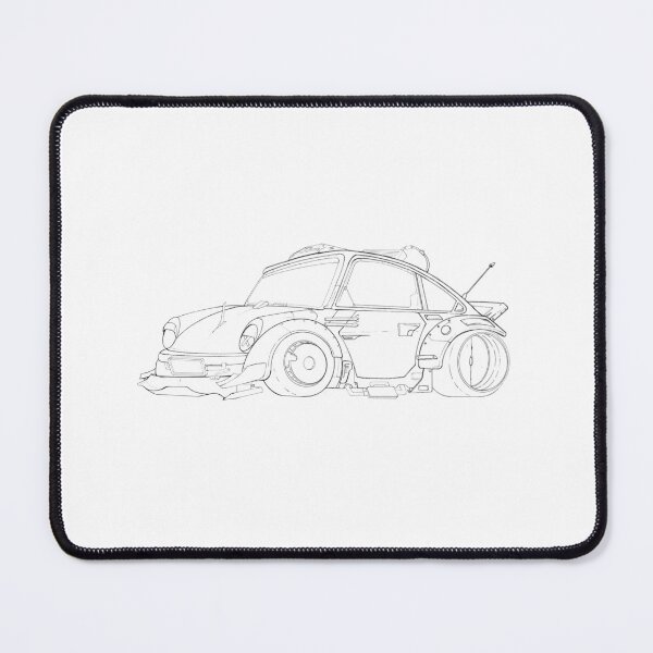 Item preview, Linework of black and white concept car original  designed and sold by zarifiqbal.