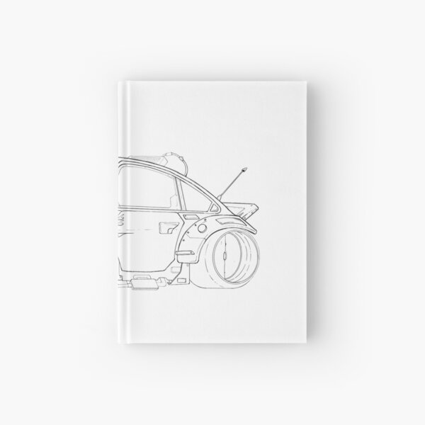 Item preview, Linework of black and white concept car original  designed and sold by zarifiqbal.