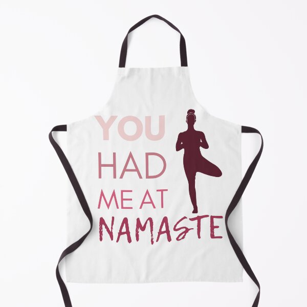 Item preview, You Had Me At Namaste - Yoga Quote - Pink designed and sold by MindedInc.