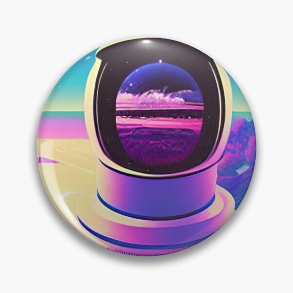 Artikelvorschau, Vintage Astronaut Ästhetische Traumlandschaft "Amobsog" entworfen und verkauft von Dreamscape Apparel.