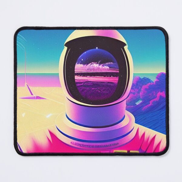 Artikelvorschau, Vintage Astronaut Ästhetische Traumlandschaft "Amobsog" entworfen und verkauft von Dreamscape Apparel.