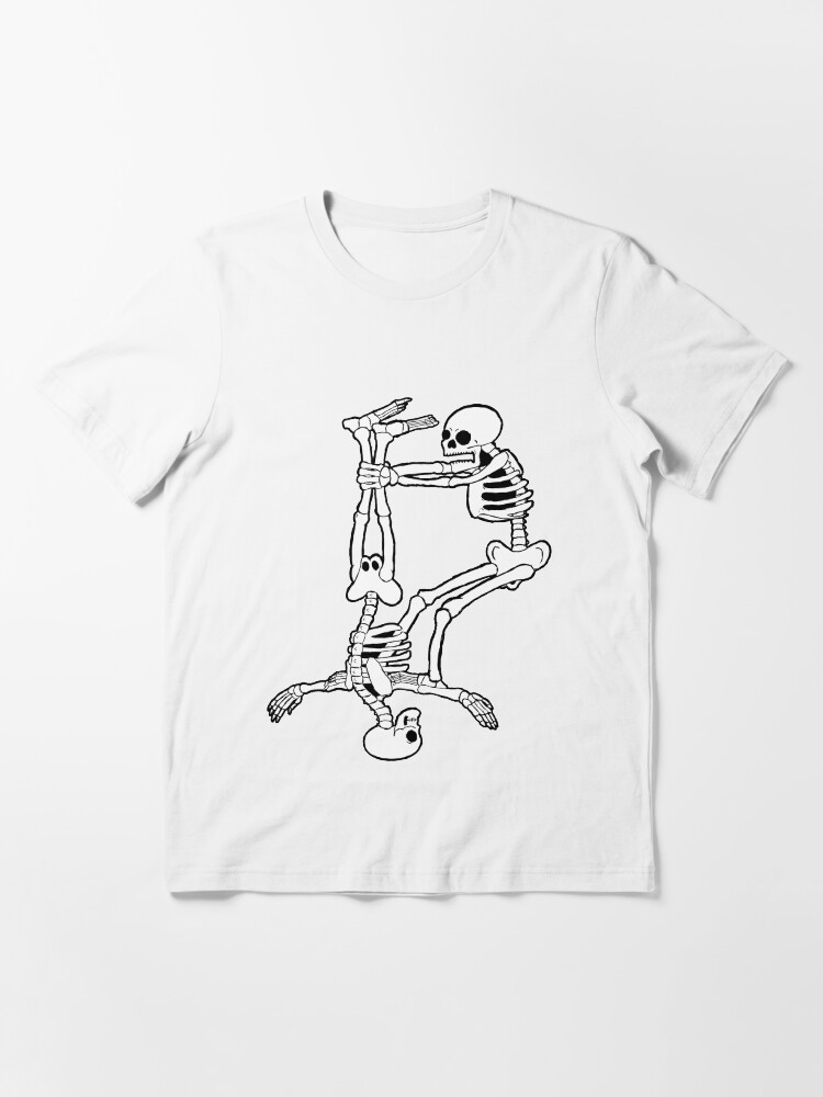 "Spooky Scary Skeleton Pogo" Tshirt for Sale by Torrentone Redbubble