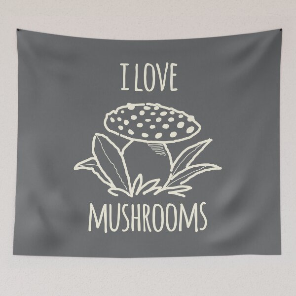 Item preview, I love Mushrooms designed and sold by daviz.