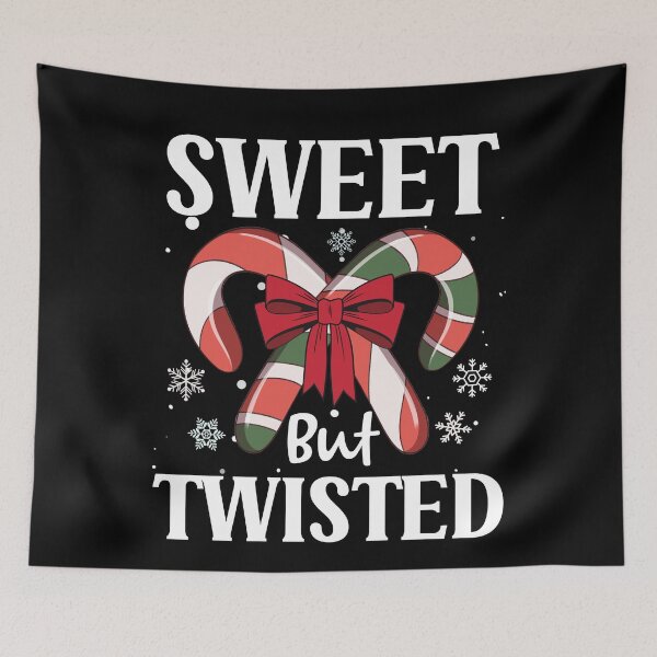 Item preview, Funny Merry Christmas Candy Cane Sweet But Twisted Pajama designed and sold by ohmier.