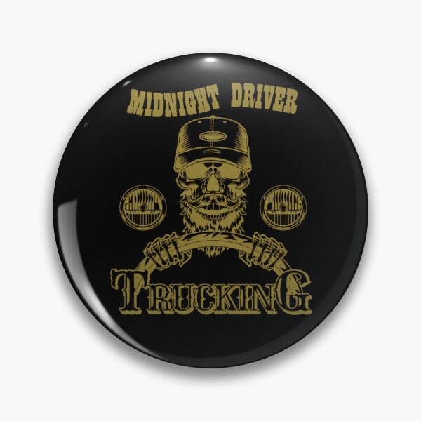 Item preview, Midnight Driver Trucking Best Gifts for Truck Driver designed and sold by TajfunX.