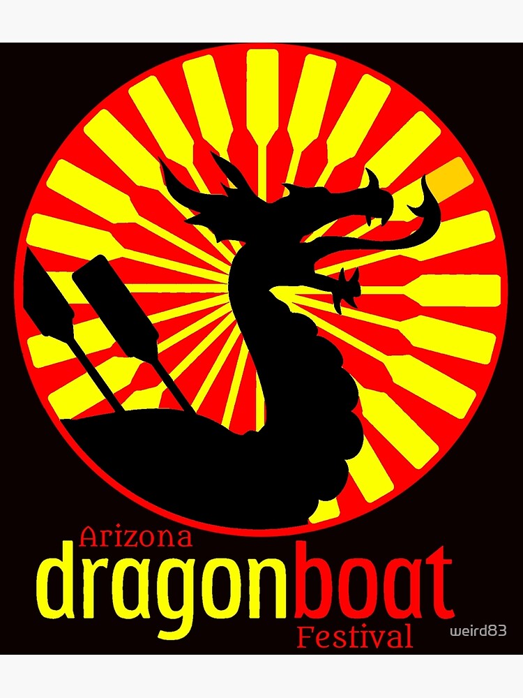"Arizona dragon boat festival rotary club race racing" Poster for Sale