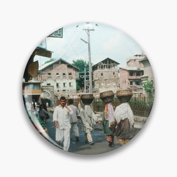 Item preview, 1970s - View of a Busy Street in Srinagar, Kashmir, India designed and sold by thatwaslife.