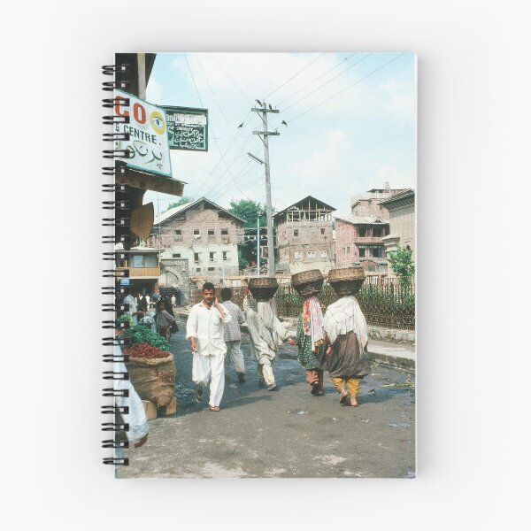 Item preview, 1970s - View of a Busy Street in Srinagar, Kashmir, India designed and sold by thatwaslife.