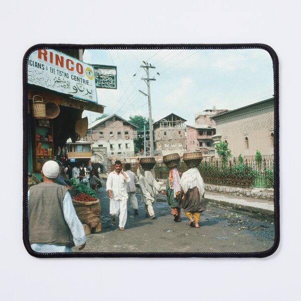 Item preview, 1970s - View of a Busy Street in Srinagar, Kashmir, India designed and sold by thatwaslife.