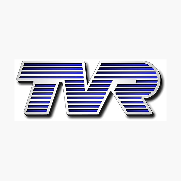 TVR Logo Colorful Photographic Print
