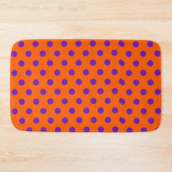 Item preview, Purple and Orange Polka Dots designed and sold by patterniastudio.