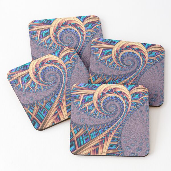 Item preview, Flaming Swords - Geometric Spiral Art  designed and sold by Jillianamatt.
