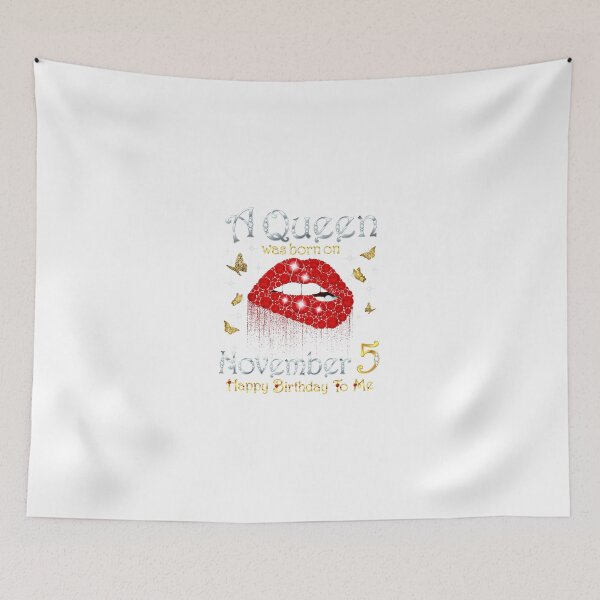 Item preview, A Queen Was Born on November 5 Happy Birthday To Me_1 designed and sold by TGMerwin.