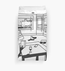 hippo campus / landmark Duvet Cover