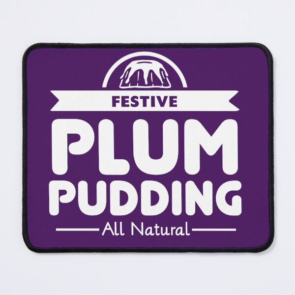 Item preview, Plum Pudding, Matching Christmas Food Graphic designed and sold by BootsBoots.