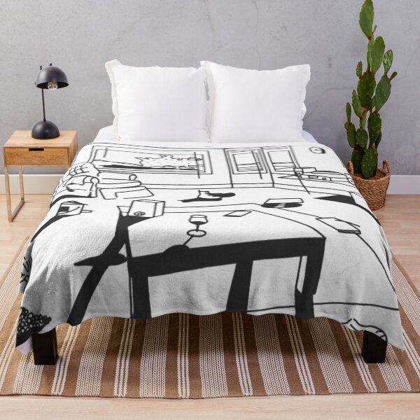 hippo campus / landmark Throw Blanket