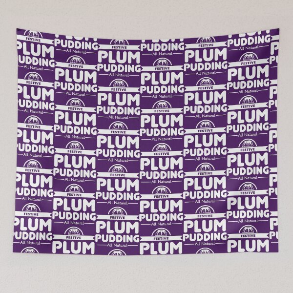 Item preview, Plum Pudding, Matching Christmas Food Graphic designed and sold by BootsBoots.