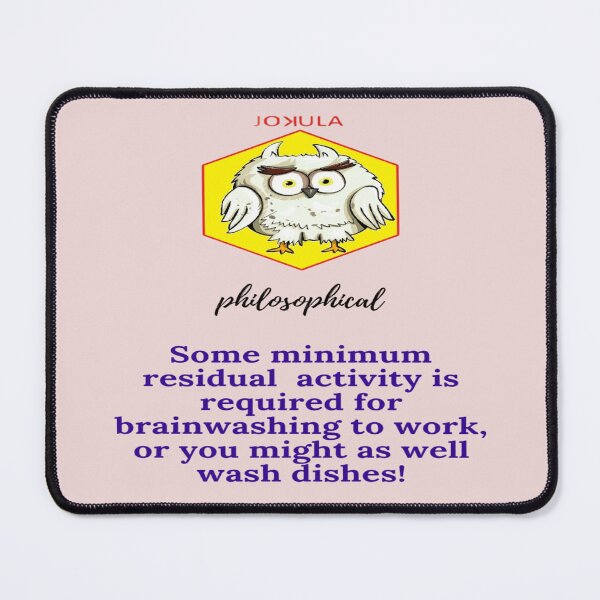 Item preview, "Jokula philosophical 10 brainwash " blue designed and sold by skoumpourdides.