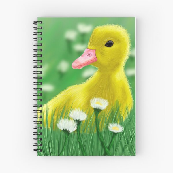 Item preview, Little duckling in the flower filed  designed and sold by SowasOmega.