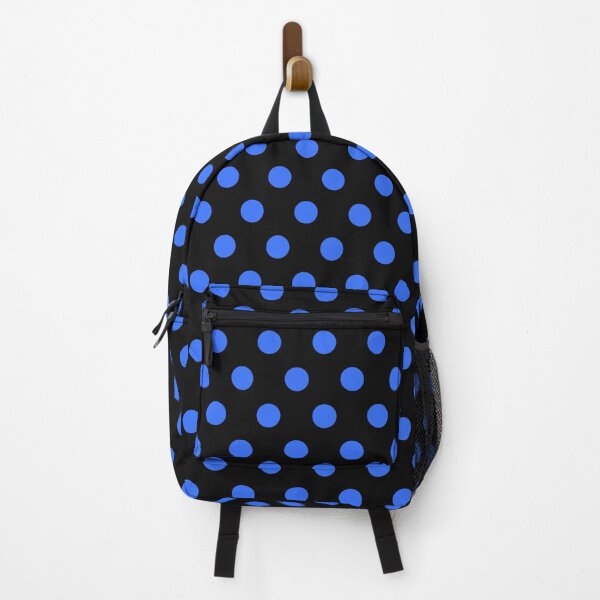 Item preview, Blue and Black Polka Dots designed and sold by patterniastudio.