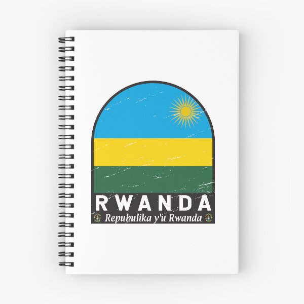 Item preview, Rwanda Flag Emblem Distressed Vintage designed and sold by KrisSidDesigns.