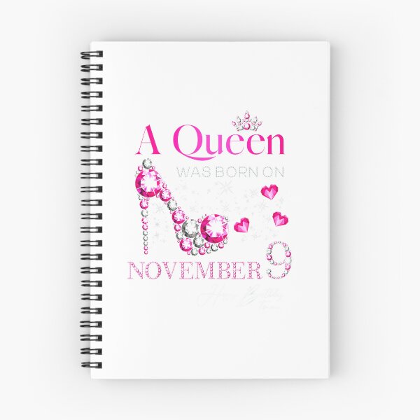 Item preview, A Queen Was Born on November 9, 9th November Birthday designed and sold by TGMerwin.