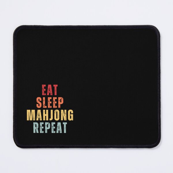 Item preview, Eat Sleep Mahjong Repeat designed and sold by NinniSilver.
