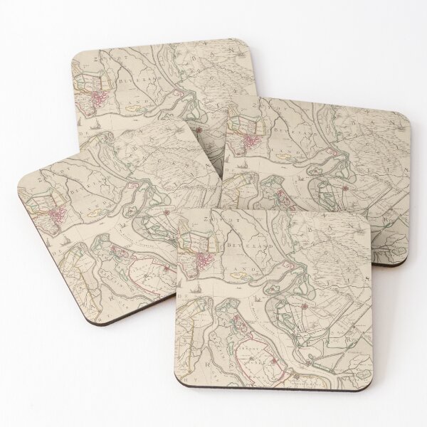 Item preview, Vintage River Map designed and sold by margotana.