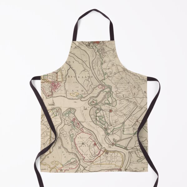 Item preview, Vintage River Map designed and sold by margotana.