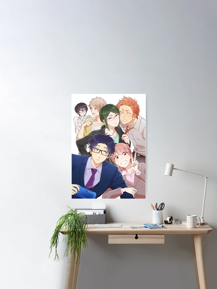Anime Wotaku Ni Koi Wa Muzukashii OVA 18 Canvas Poster Wall Art
