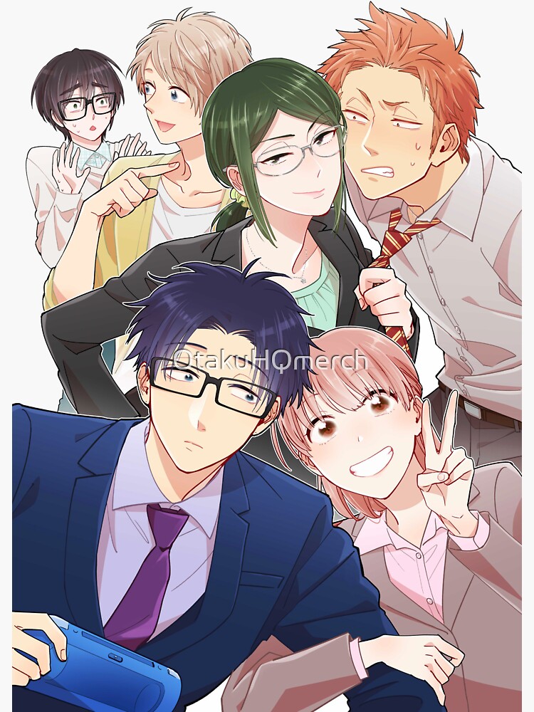 Wotakoi  Sticker for Sale by ThreadAlivees