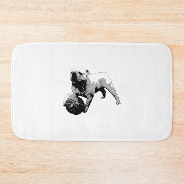 Item preview, Dog playing soccer designed and sold by zabanakobikic.