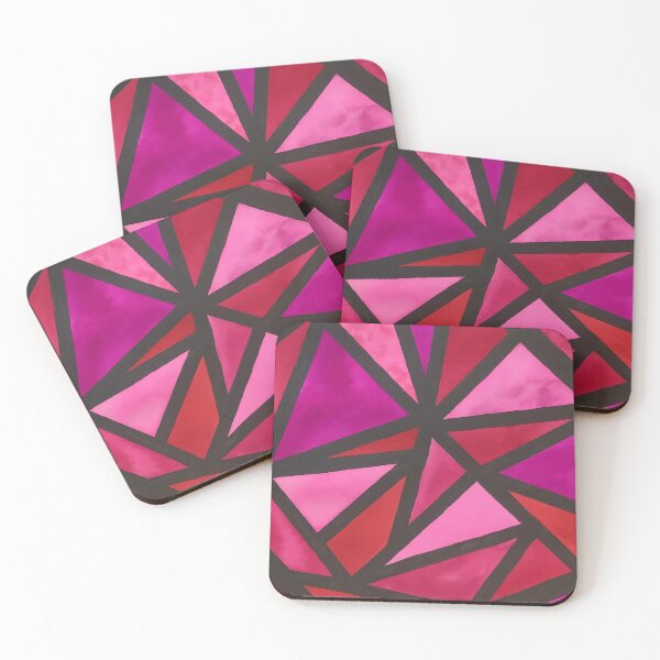 Item preview, Pink Stained Glass designed and sold by CreatedbyCM.