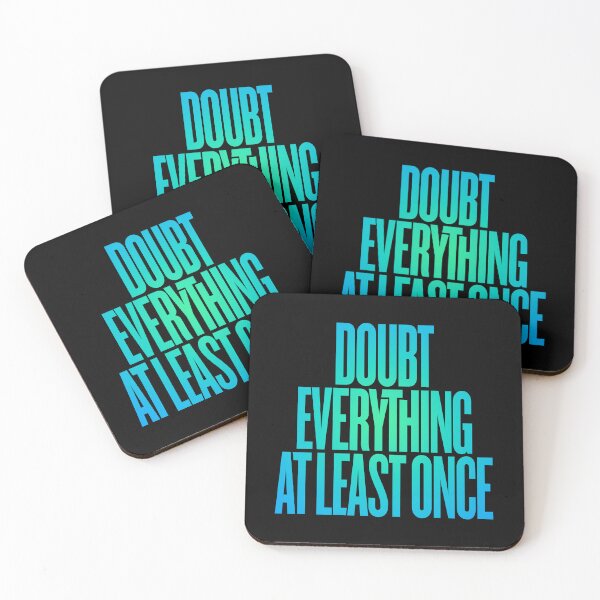 Item preview, Doubt everything at least once v.6 designed and sold by x1brett.