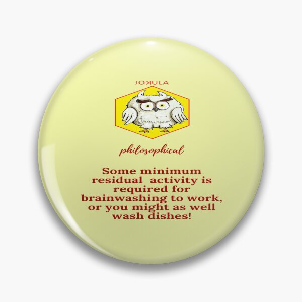 Item preview,  "Jokula philosophical 10 brainwash " red designed and sold by skoumpourdides.