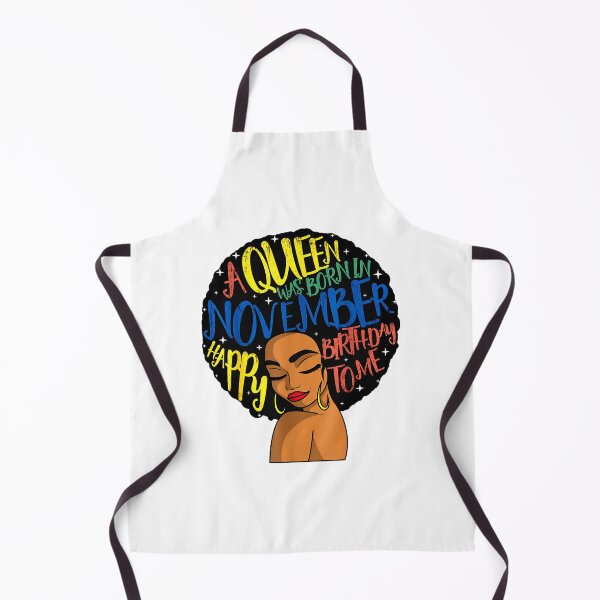 Item preview, Afro Words A Queen Was Born In November Happy Birthday To Me designed and sold by TGMerwin.