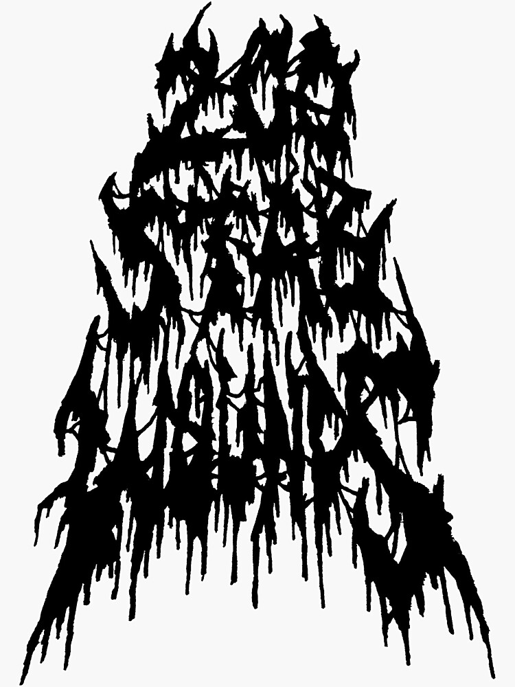 "classic logo 200 stab wounds band" Sticker for Sale by costrafondur